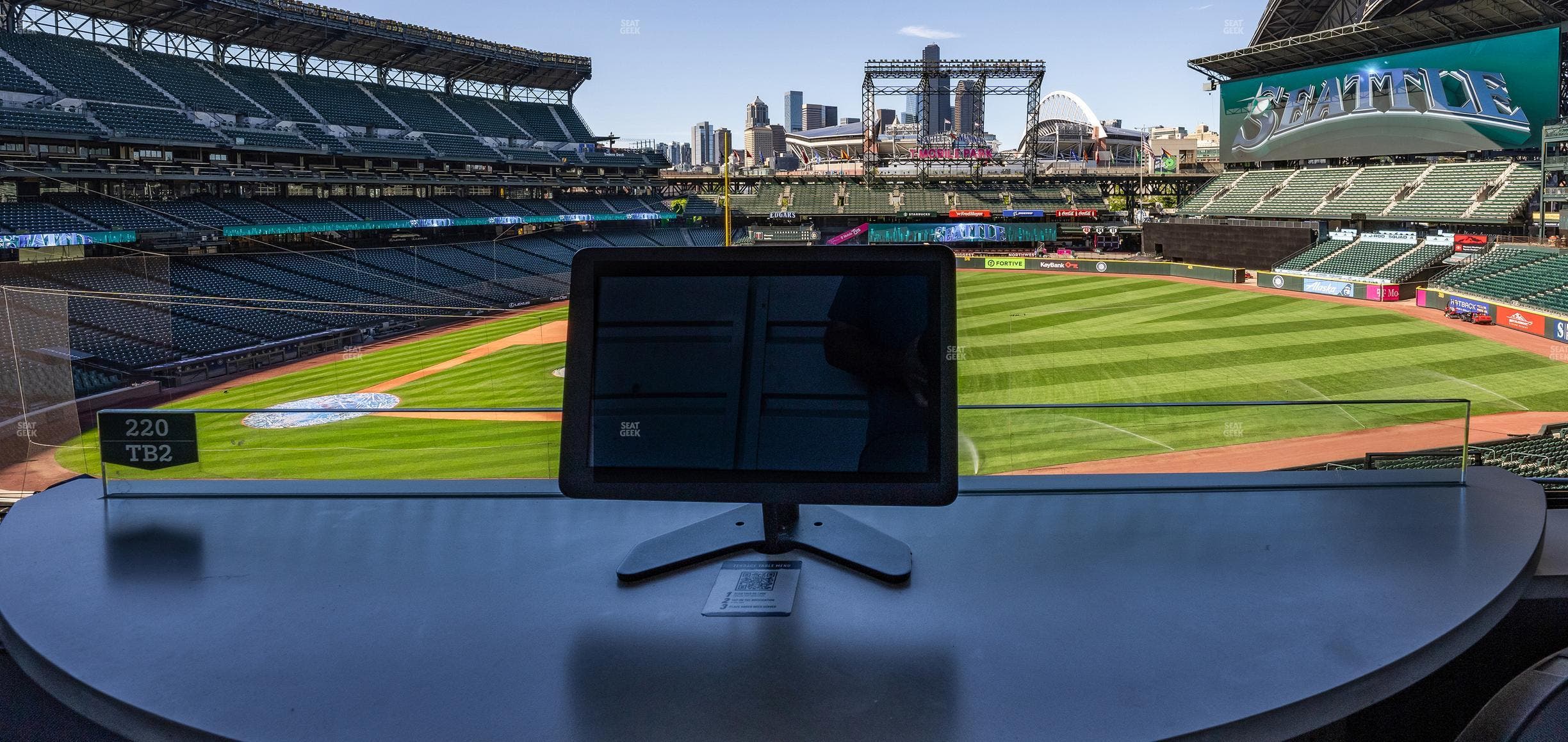 T-Mobile Park - Section 220 Table 2 Seat View