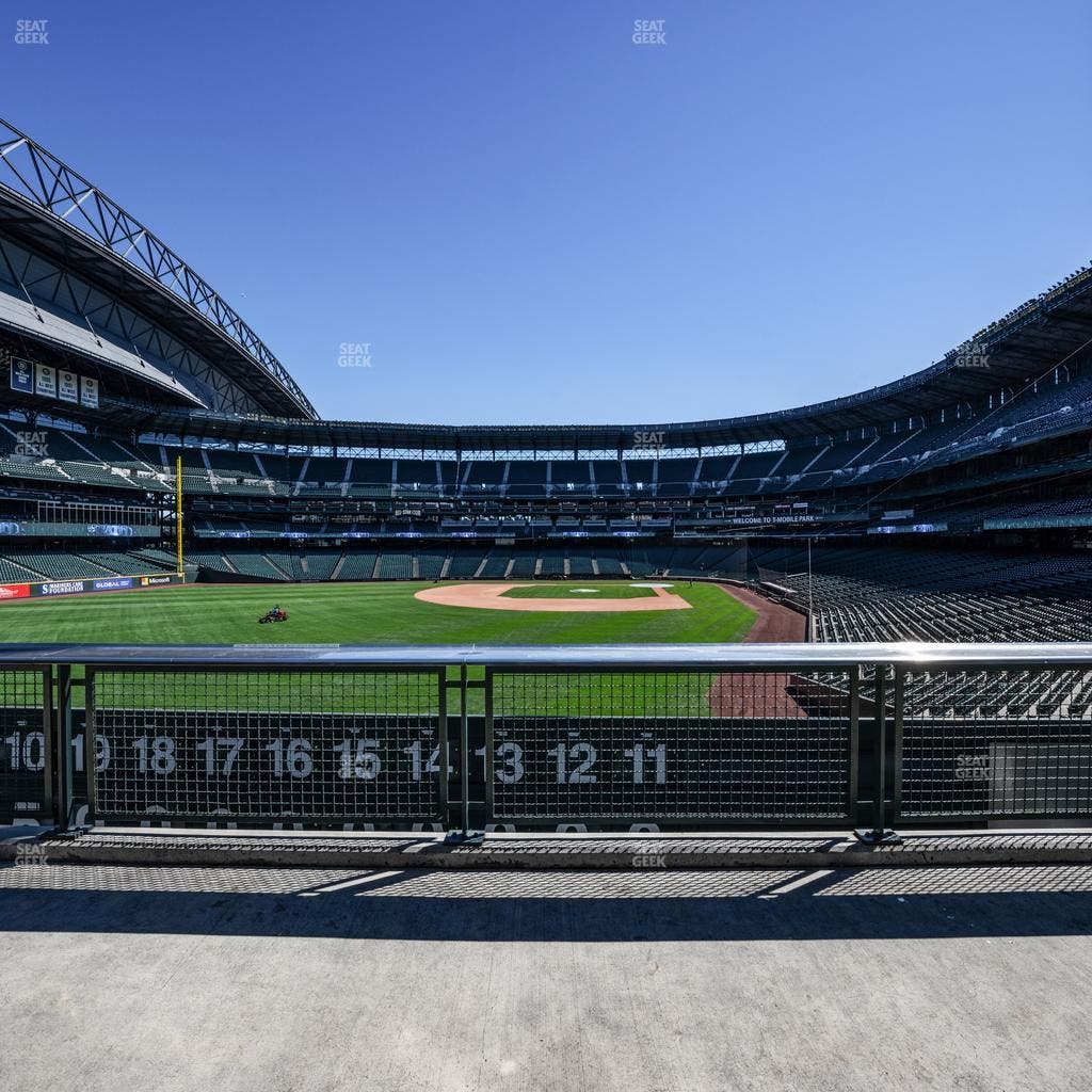 T-Mobile Park - Section Edgars Porch Seat View