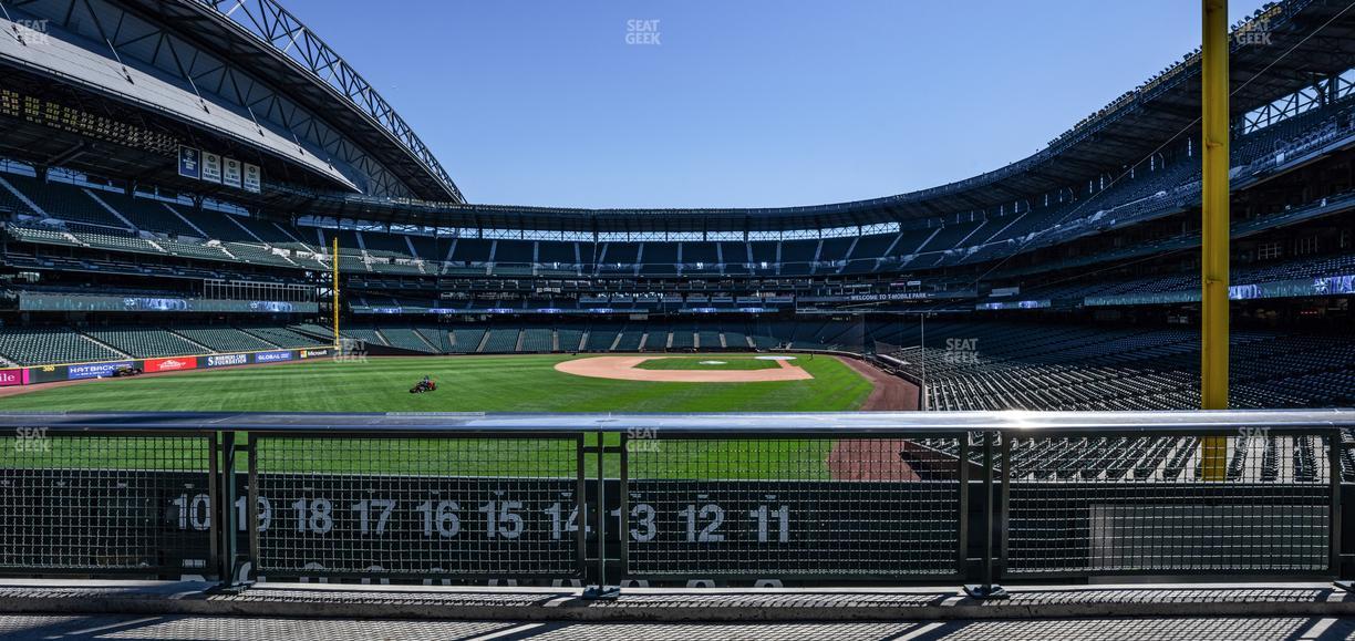 T-Mobile Park - Section Edgars Porch Seat View