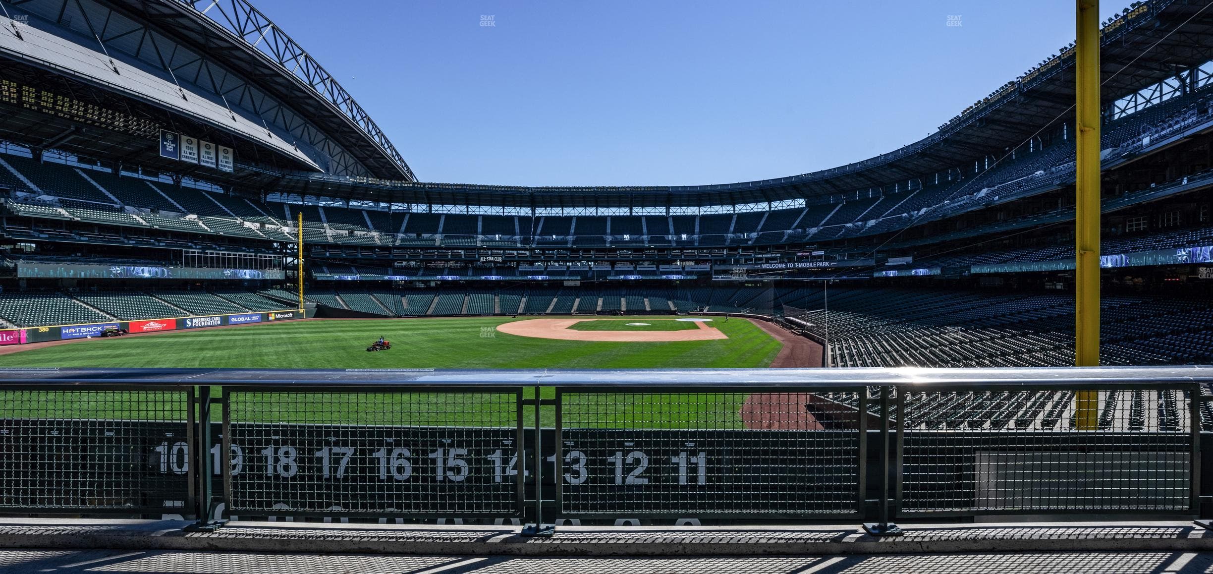 T-Mobile Park - Section Edgars Porch Seat View