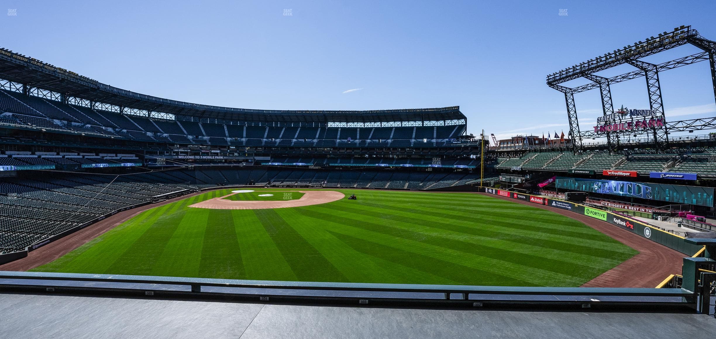 T-Mobile Park - Section Hit It Here Cafe Outside 3 Seat View