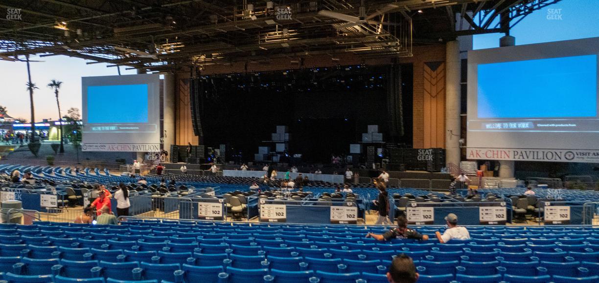 Talking Stick Resort Amphitheatre - Section 202 Seat View