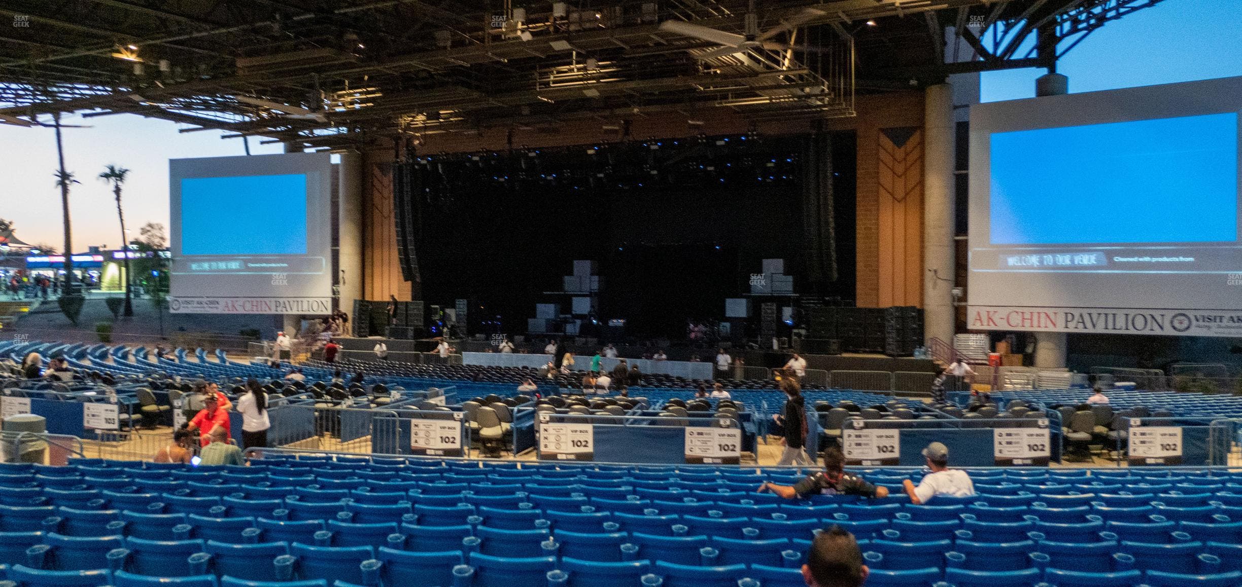Talking Stick Resort Amphitheatre - Section 202 Seat View