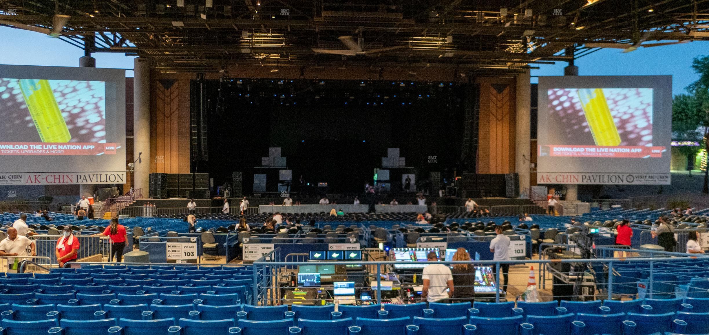 Talking Stick Resort Amphitheatre - Section 203 Seat View
