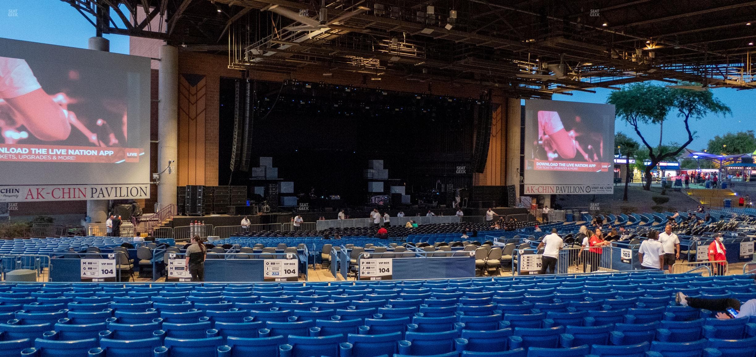 Talking Stick Resort Amphitheatre - Section 204 Seat View