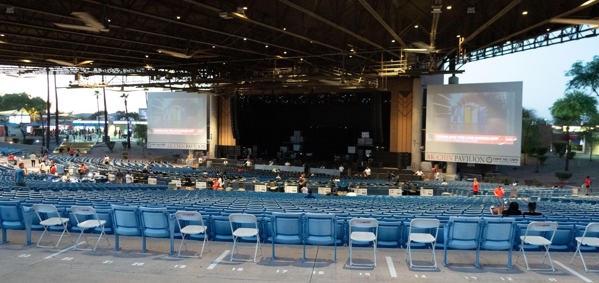 Talking Stick Resort Amphitheatre - Section 302 Seat View