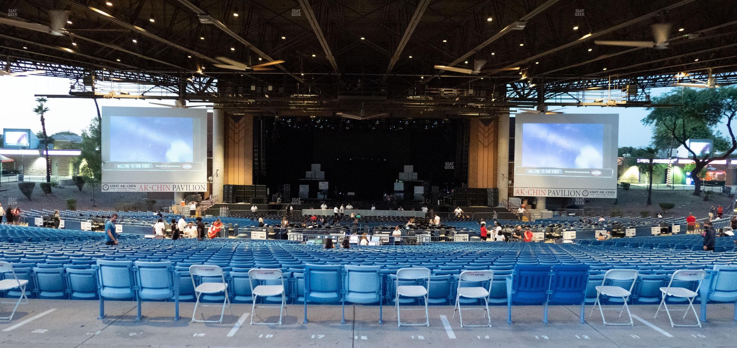 Talking Stick Resort Amphitheatre - Section 303 Seat View