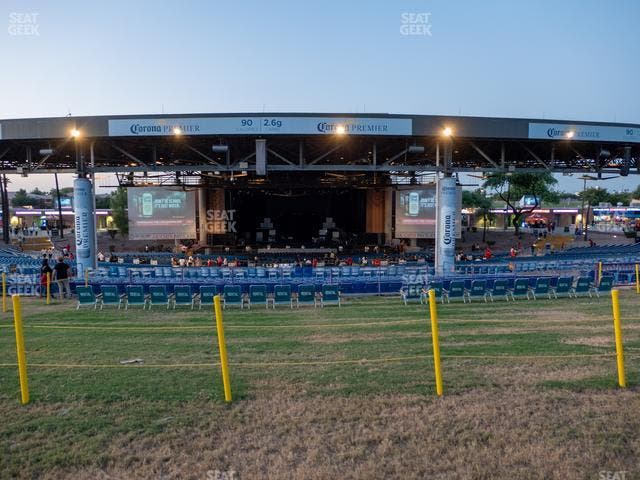 Talking Stick Resort Amphitheatre - Section Ga Lawn Seat View