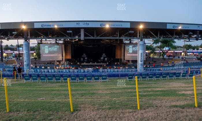Talking Stick Resort Amphitheatre - Section Ga Lawn Seat View