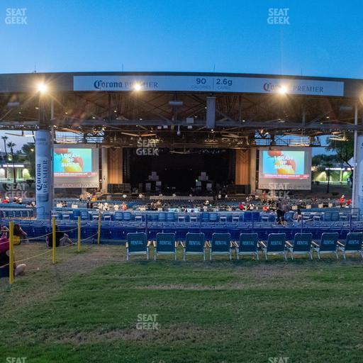 Talking Stick Resort Amphitheatre - Section Reserved Lawn Seat View