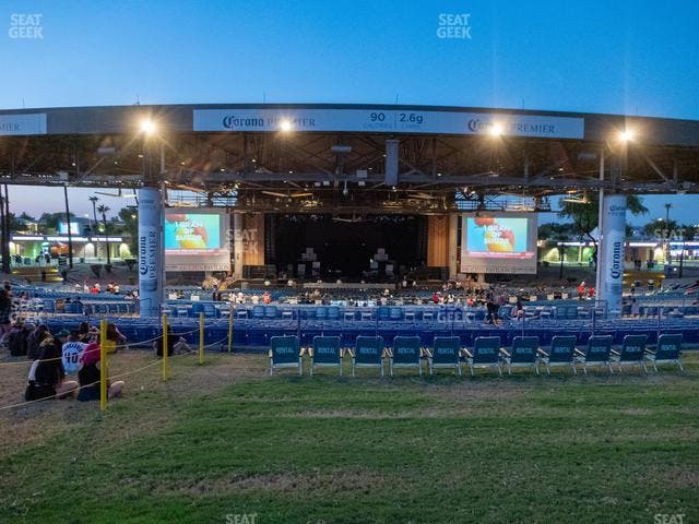 Talking Stick Resort Amphitheatre - Section Reserved Lawn Seat View