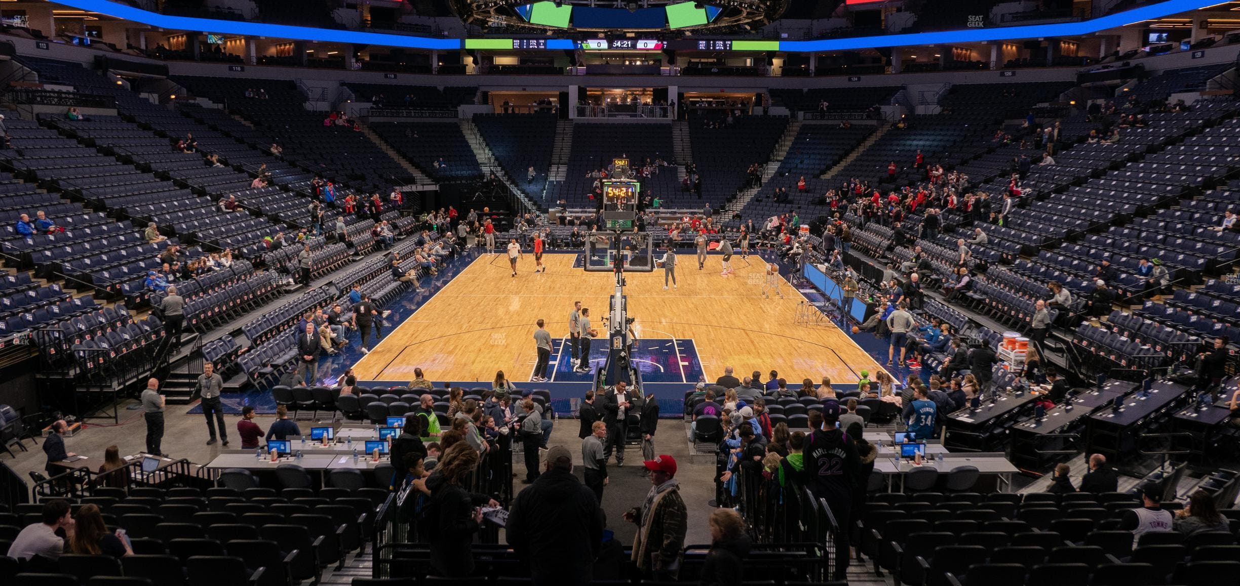 Target Center - Section 101 Seat View