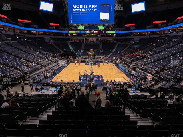 Target Center - Section 101 Seat View