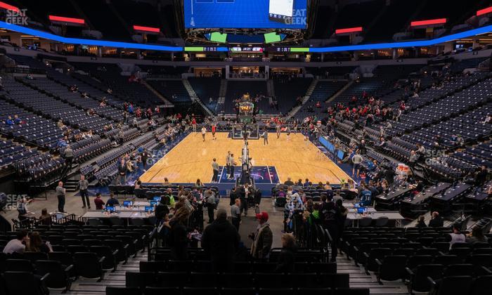 Target Center - Section 101 Seat View