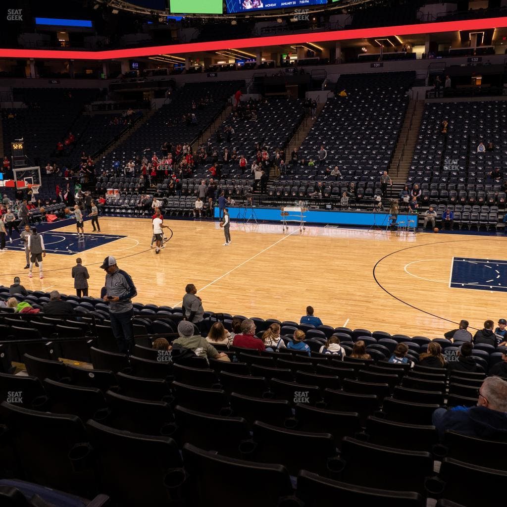Target Center - Section 110 Seat View