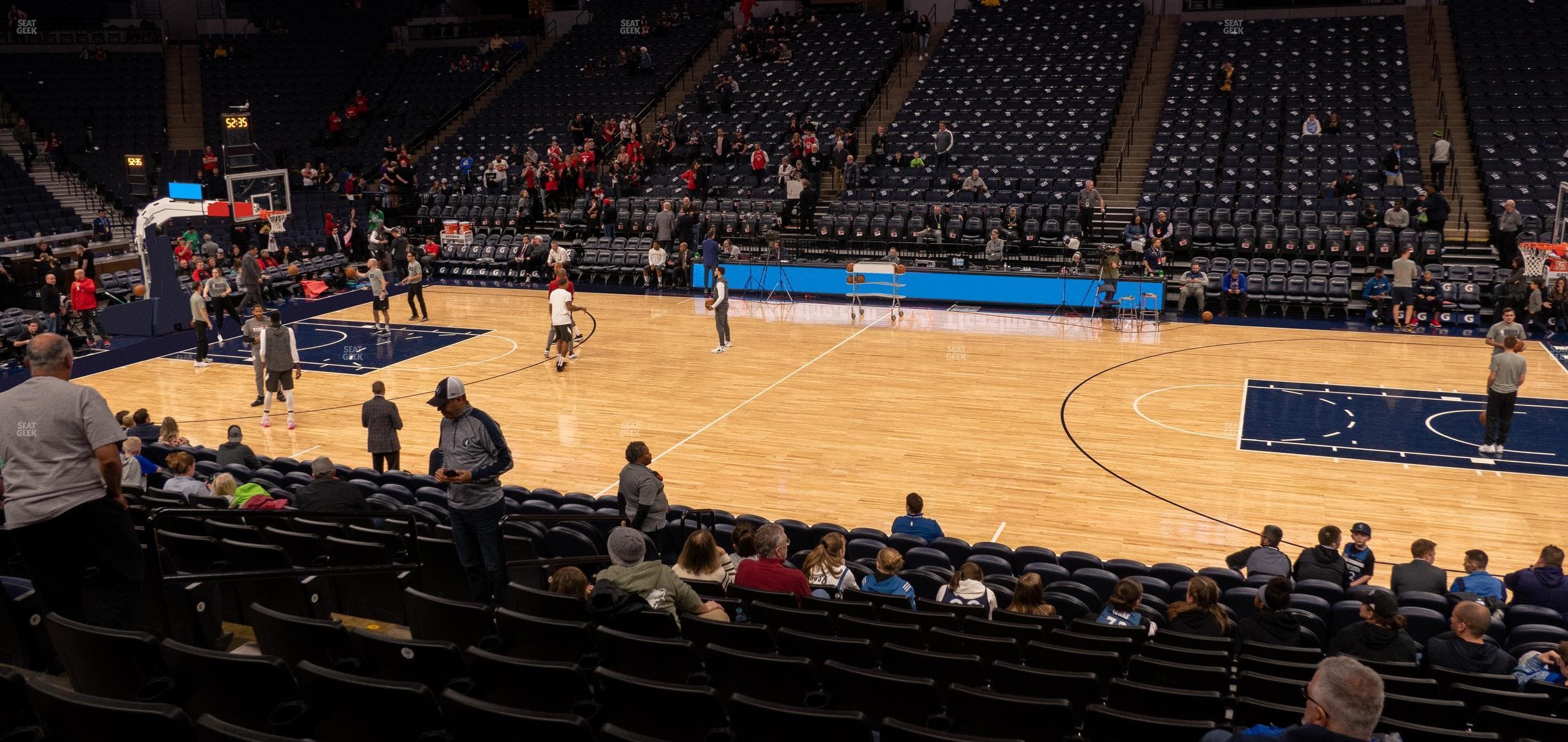 Target Center - Section 110 Seat View