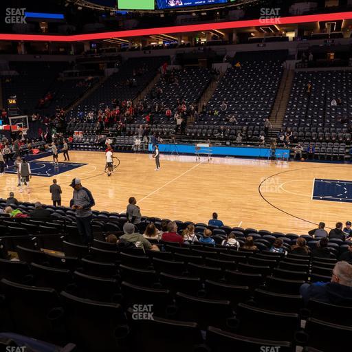 Target Center - Section 110 Seat View