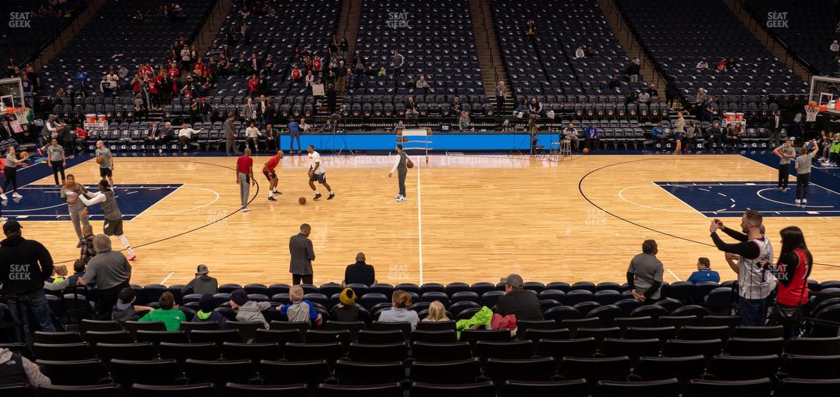 Target Center - Section 111 Seat View