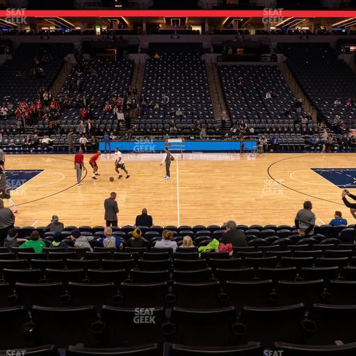 Target Center - Section 111 Seat View