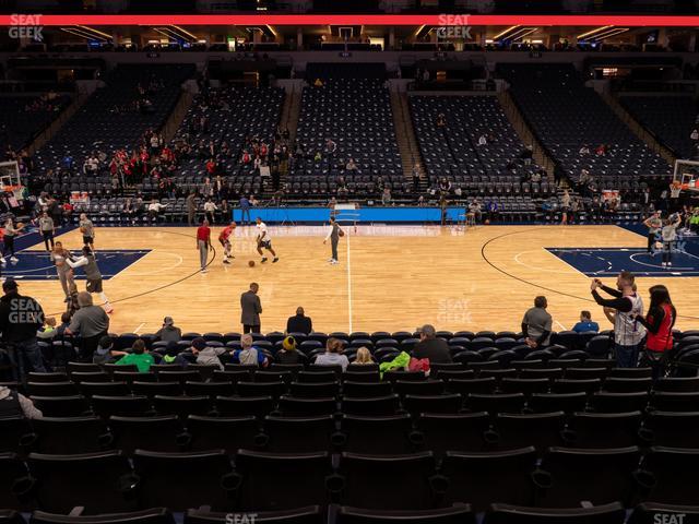 Target Center - Section 111 Seat View