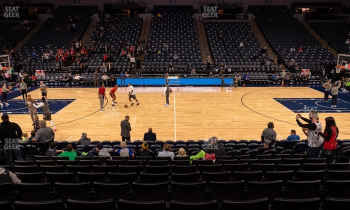 Target Center - Section 111 Seat View