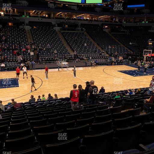Target Center - Section 112 Seat View