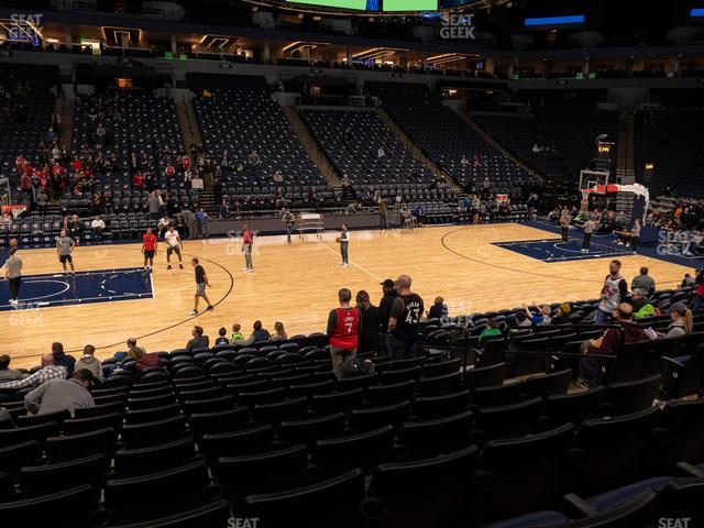 Target Center - Section 112 Seat View