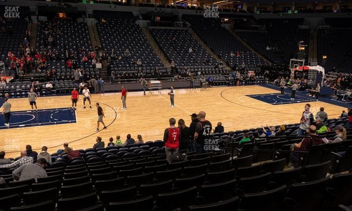 Target Center - Section 112 Seat View