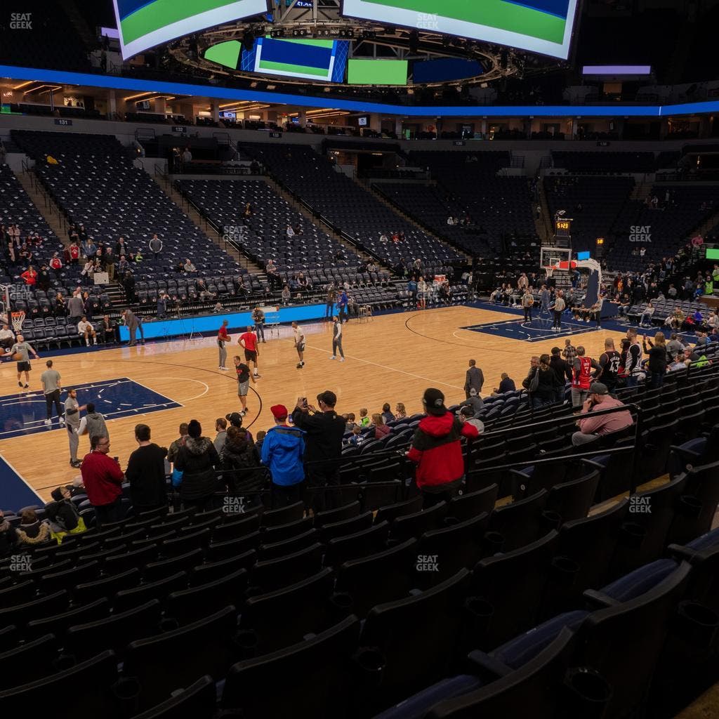 Target Center - Section 113 Seat View