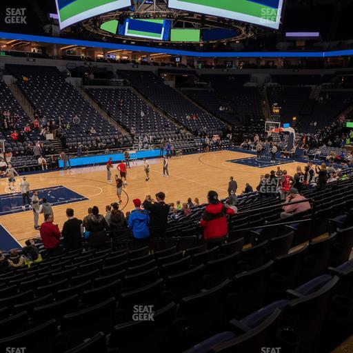 Target Center - Section 113 Seat View