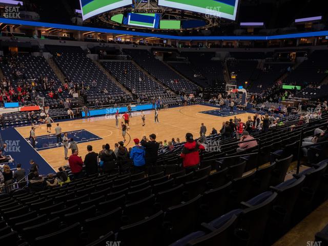 Target Center - Section 113 Seat View