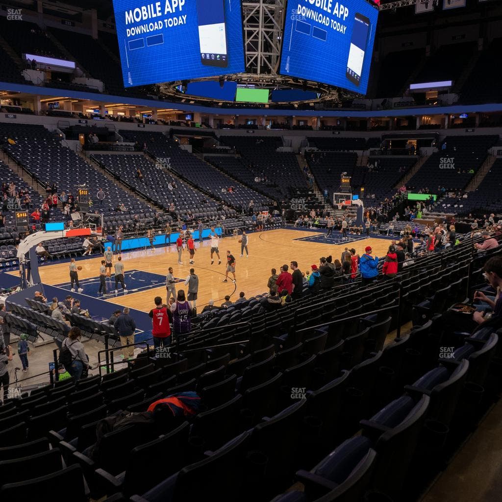 Target Center - Section 116 Seat View