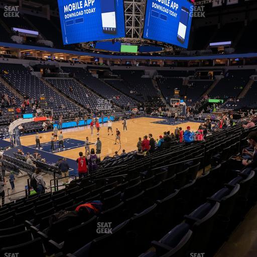 Target Center - Section 116 Seat View