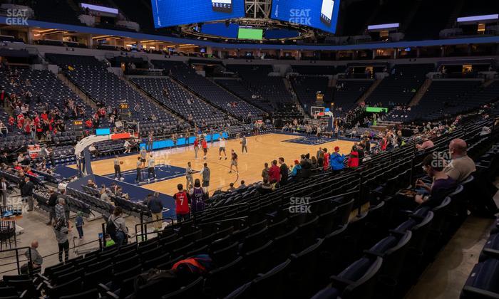 Target Center - Section 116 Seat View