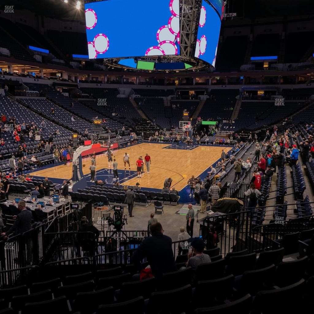 Target Center - Section 118 Seat View