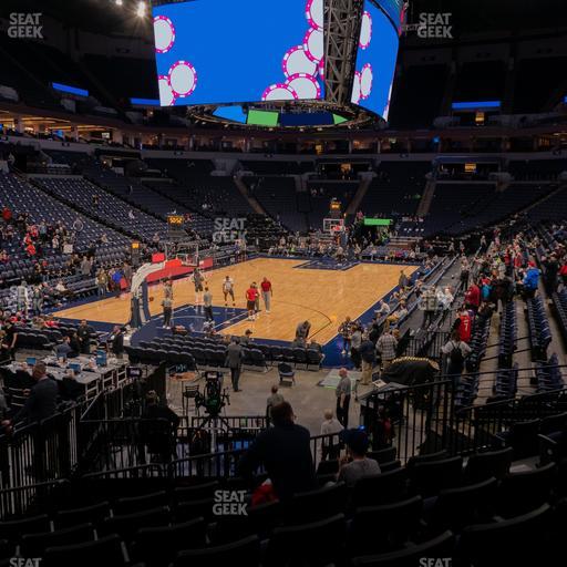 Target Center - Section 118 Seat View