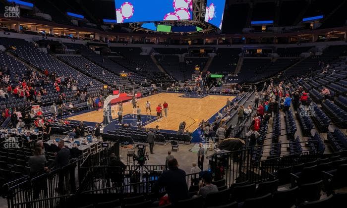 Target Center - Section 118 Seat View
