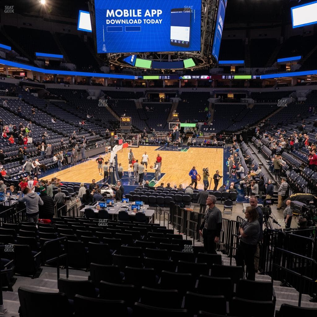 Target Center - Section 120 Seat View