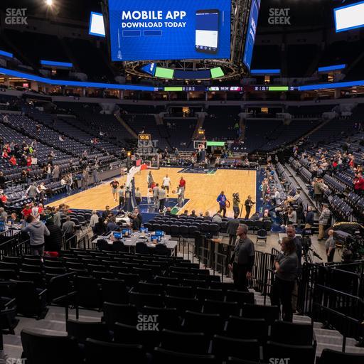 Target Center - Section 120 Seat View