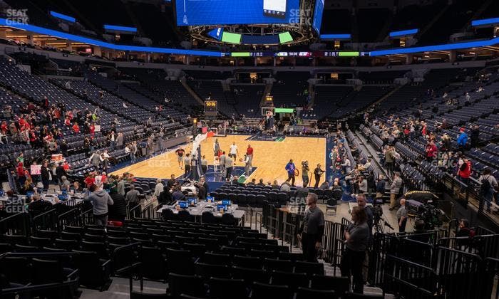 Target Center - Section 120 Seat View