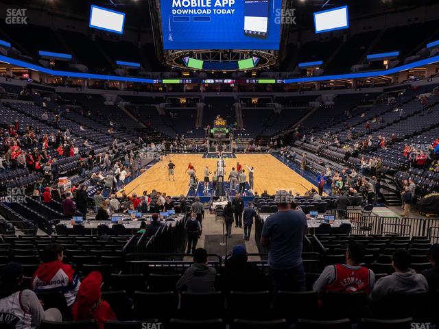 Target Center - Section 121 Seat View