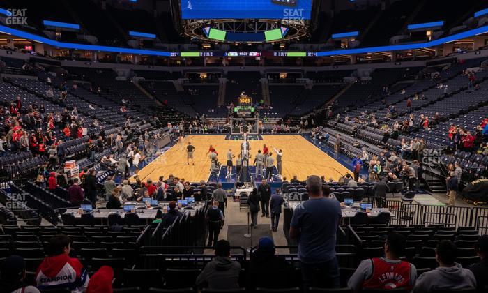 Target Center - Section 121 Seat View