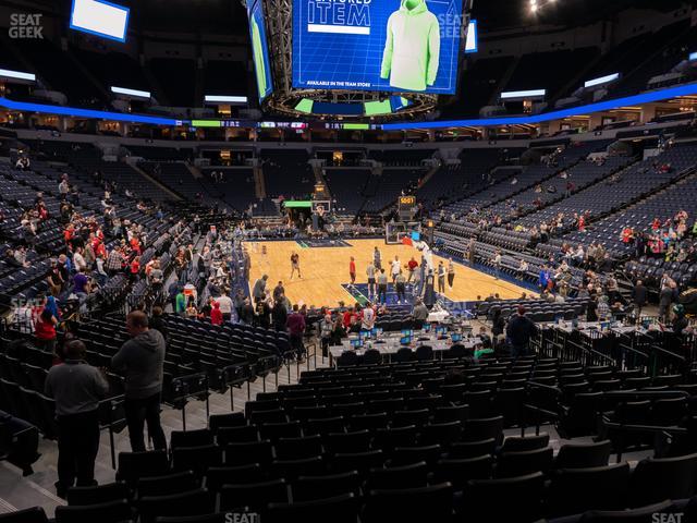 Target Center - Section 122 Seat View