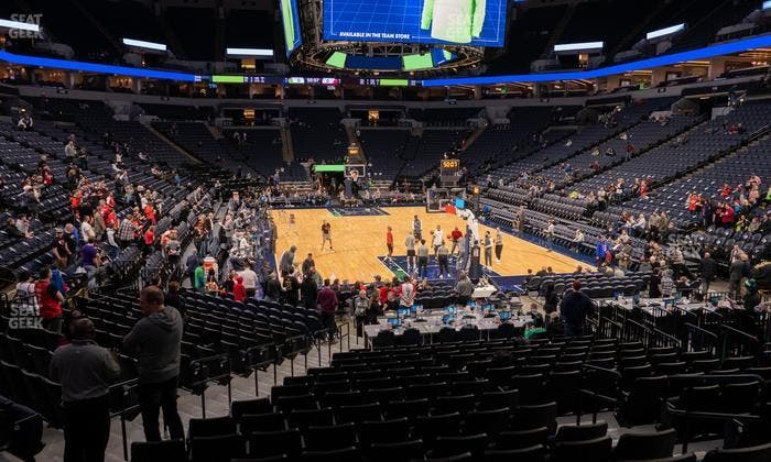 Target Center - Section 122 Seat View