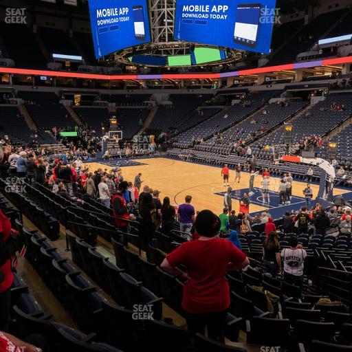 Target Center - Section 126 Seat View