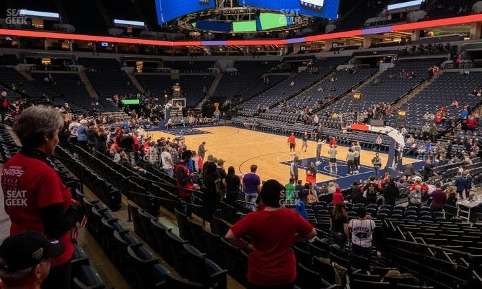 Target Center - Section 126 Seat View