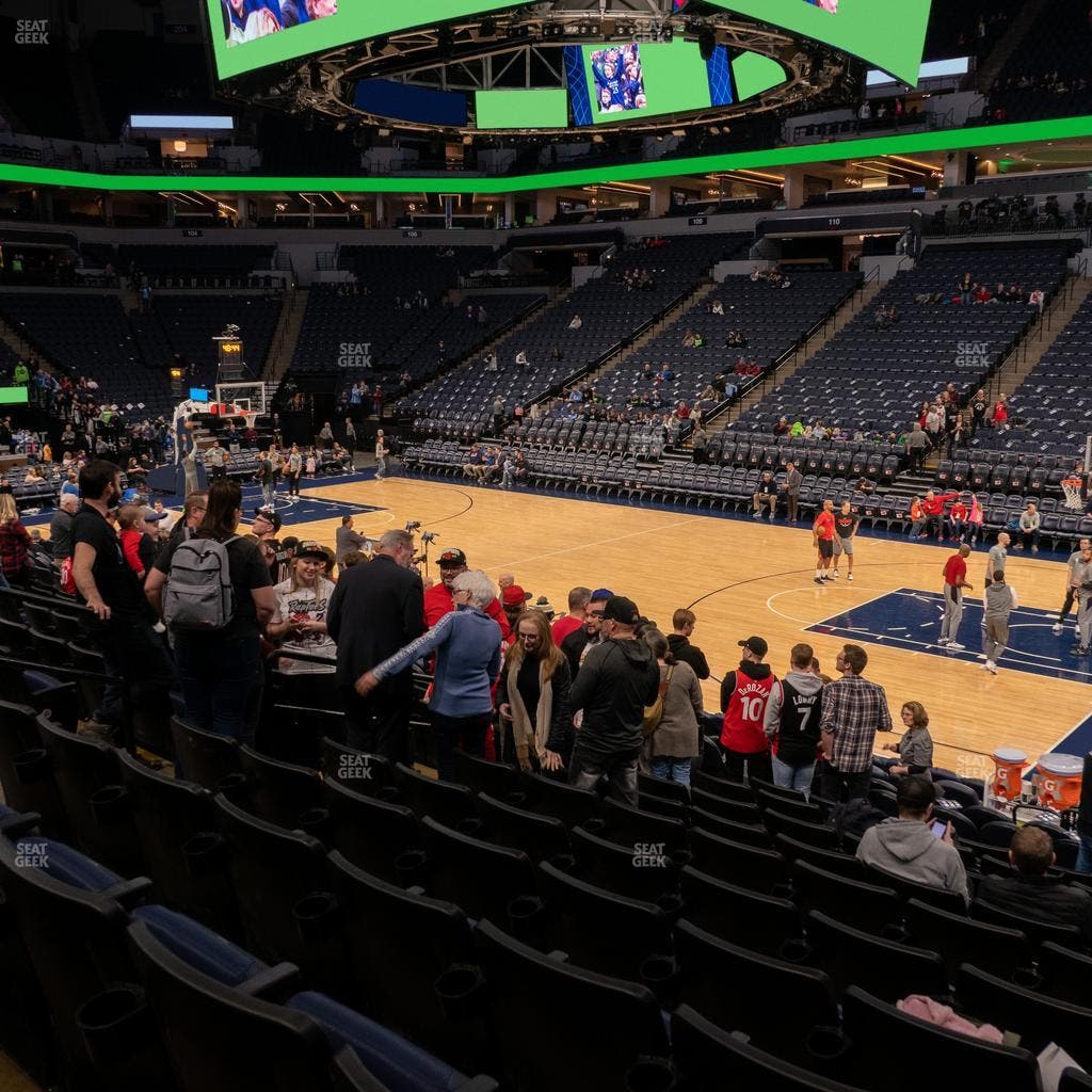 Target Center - Section 129 Seat View