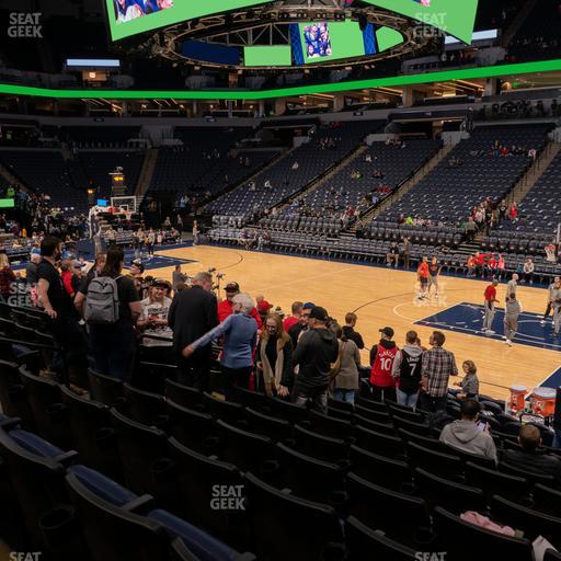 Target Center - Section 129 Seat View