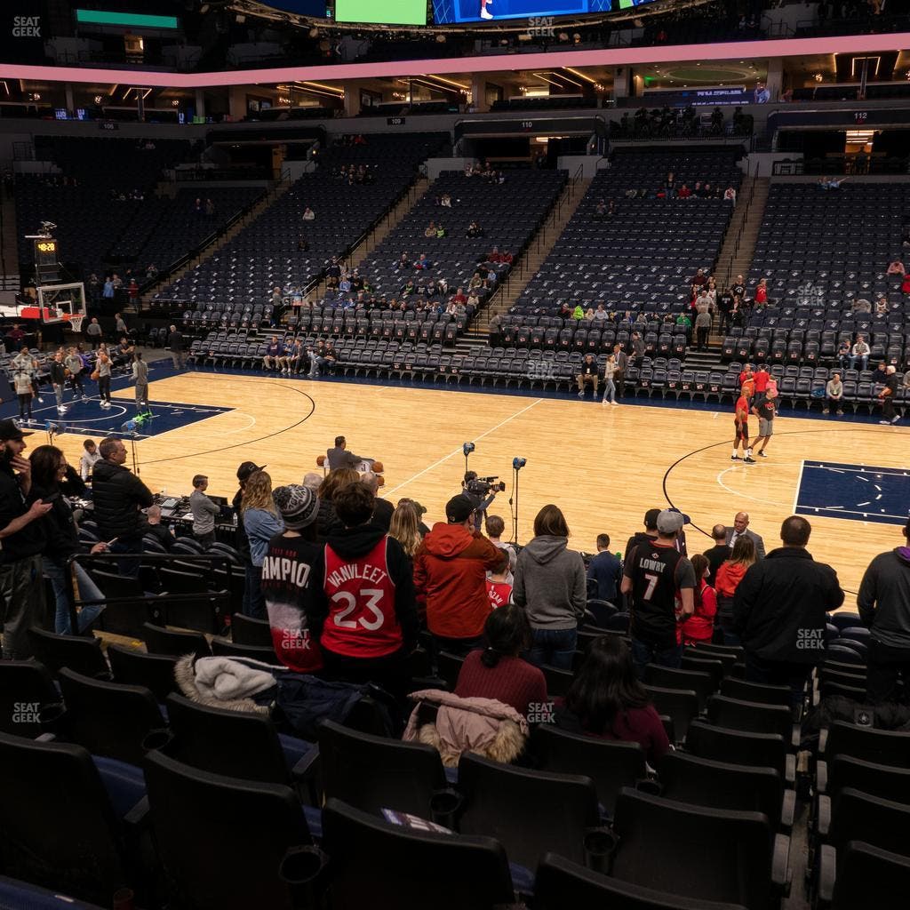 Target Center - Section 130 Seat View