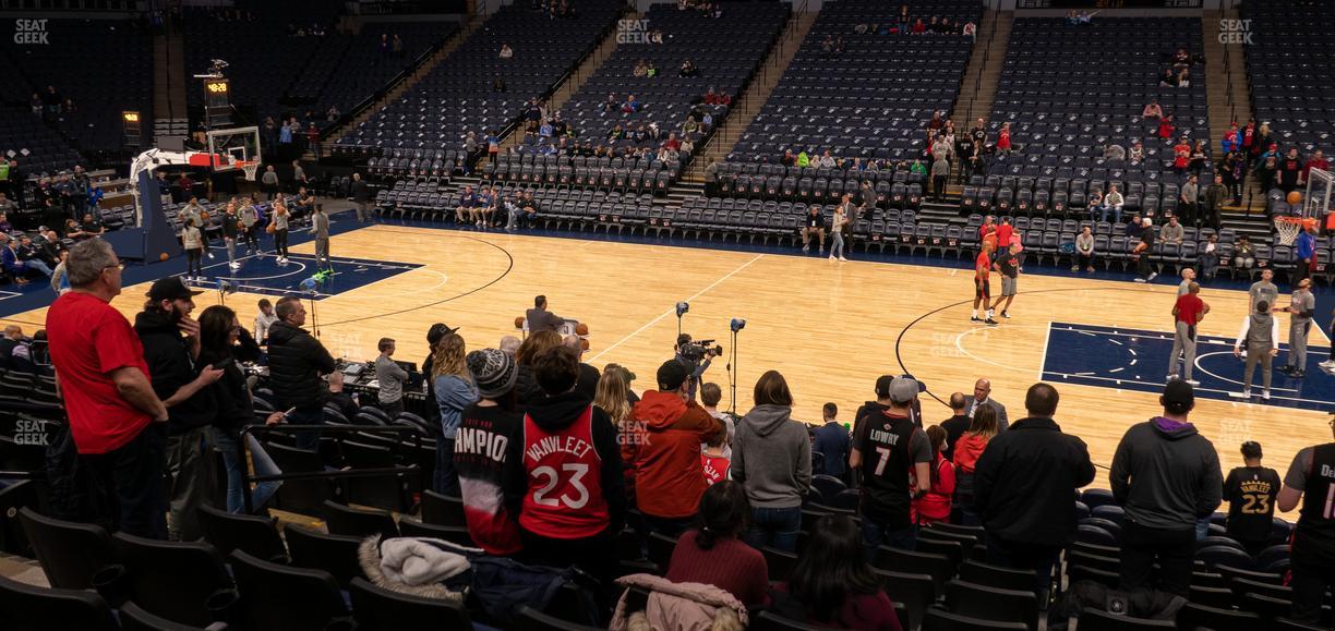 Target Center - Section 130 Seat View